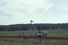 signal maintainer working on a semaphore signal; August 2002.