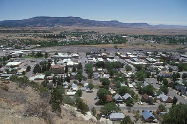 Raton, NM. from scenic overlook.